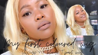 Uwigs 613 Blonde T- Part Wig | Review | South African Youtuber