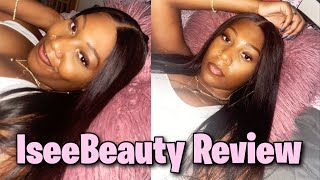 Amazon Wig Review | Iseebeauty Hair | Tpart Wig On Low Hairline | Wig Install For Beginners
