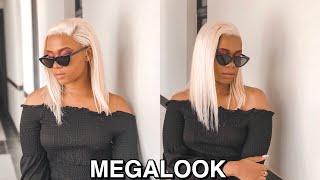 Summer 613 Blonde Bob Wig  Ft. Megalook Hair | South African Youtuber