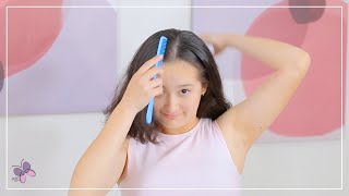 Diy Hairstyle: How To Do Your Hair At 10 Years Old! | Easy Hairstyles | Hairstyles For Every Day