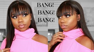 Bringing Bangs Back! |  Rpghair 360 Straight Lace Frontal Wig