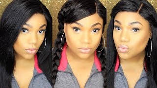 How I Style My Favorite  Brazilian Straight Wig | Her Hair Company Final Review | Charlion Patrice