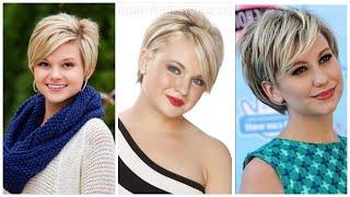 Short Pixie Haircuts Hottest Women Short Bob-Pixie Cut /Over 50,60,70 Short Layered Hairshort Pixie