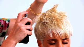 Styling A Pixie Haircut With Long Bangs | Short Hairstyles