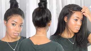 How To Apply& Style A 360 Lace Frontal Wig Look Natural |Rpghair