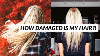 First Time In 4 Years Taking Out Hair Extensions Hair Loss Story *Damage & Results*