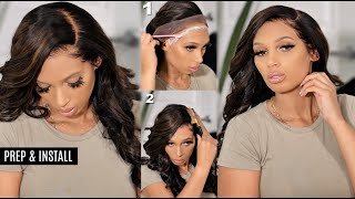 Fake Scalp Wig | Weekly Wig Wear | Prep, Install, Hairstyle!