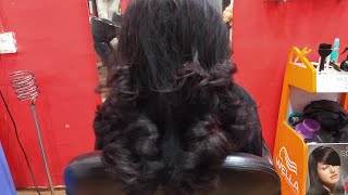 Medium Hair Step Haircut For Ladies / U With Step Tutorial 2020