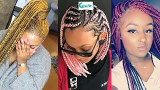 ❤️Rockiest Hairstyles! Popular #Awesome Hair Braiding For Ladies: Latest #2020 Braids Hairstyles