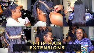 I-Tip / Microlink Hair Extensions Part 2