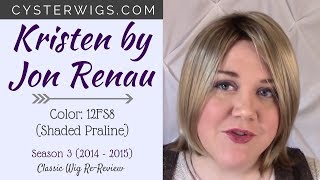 Cysterwigs Wig Re-Review: Kristen By Jon Renau, Color: 12Fs8 (Shaded Praline)