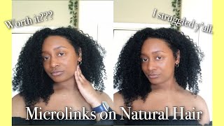 Watch Me Install Microlinks For The First Time Ft. Isee Hair