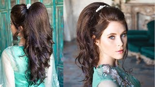 Incredible Volumetric Ponytail - Quite Simple Prom Hairstyle For Thin Long Hair