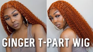 Amazon Ginger T-Part Wig Ft Cenhiee