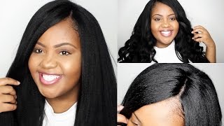 Kinky Straight Wig That Slays! | Start To Finish | Veryhair.Com | Full Lace Wig Review