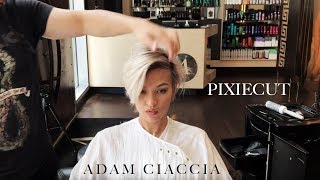 How To Create A Long Pixie/Short Haircut On Episode #43 Of Hairtube© With Adam Ciaccia