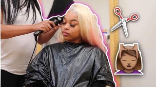 Getting My Hair Done! *First Frontal*