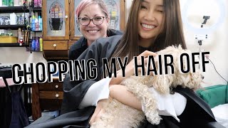 Haircut Vlog: Super Long Hair To Mid Length Hair | Faye Miah