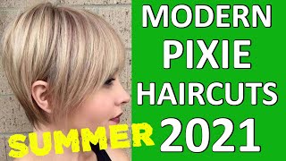 37 Modern Summer Pixie Haircuts 2021 For Medium Hair