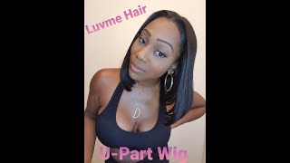 Luvmehair 12 In Bob U-Part Wig Unboxing And Review