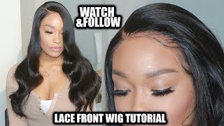 Client Series: Installing A 6Inch Deep Part 360 Lace Frontal Wig | Chinalacewig