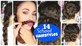 14 Back To School Hairstyles & Heatless School Hairstyles!