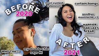 Extreme 24 Hr Glow Up Transformation 2021 // New Curtain Bangs Hairstyle (Glow Up Diaries)