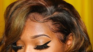 How To Tint Your Lace Frontal/Closure (No Makeup/Dye) + Install Ft. Recool Hair