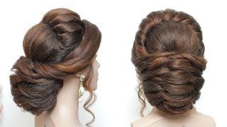 New Bridal Hairstyle Tutorial For Long Hair.  Wedding Updo