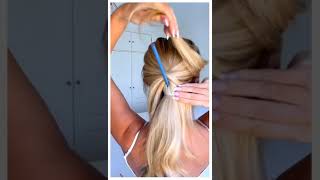 Unbelievably Easy Hairstyles | Easy Hairstyles For Thin Hair | High Bun Updo Wedding