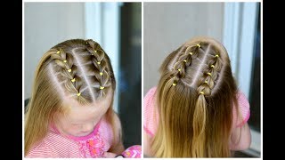 Front Pull Through Braids + How To Take Out Elastic Styles