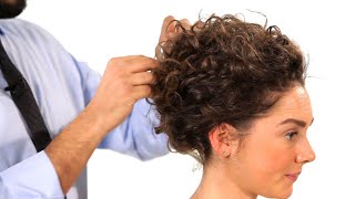 Curly Hair Updos | Salon Hair Tutorial