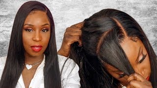 Hold Up! This Affordable Hd Lace Closure Wig Is Bomb!  Ft Eva Wigs 5X5 Straight