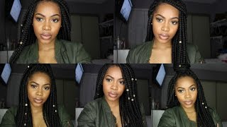 How I Style My Box Braids | 5 Quick And Easy Hairstyles