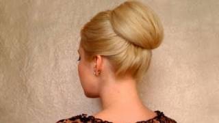 Bun Hairstyles For Long Hair Updo Tutorial For Prom/Wedding