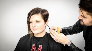 Asymmetrical Pixie Haircut Tutorial | Matt Beck Vlog S2 E13