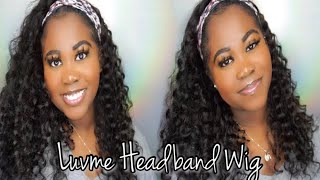 Luvme Hair Deep Wave Headband Wig Review | Human Hair Headband Wig | No Glue No Lace Wig