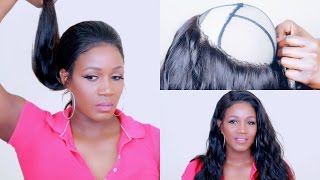 How To Make A Wig | With A 360 Lace Frontal | Wiggins Hair Aliexpress