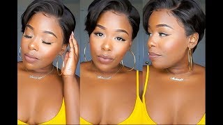 Pixie Cut Perfection Full Lace Wig Ft. Myfisrtwig.Com