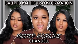Outre Synthetic Melted Hairline Hd Lace Front Wig - Chandell