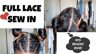 Full Lace Wig Inspired Sew In | Most Versitile Install