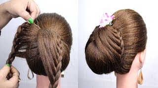 Easy & Quick Updo Hairstyle For Wedding And Party | Easy Hairstyles For Long Hair | Hair Style Girl