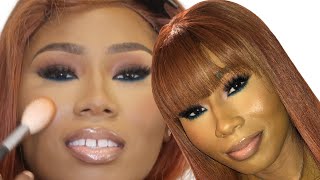 Soft Glam For The Fall | The Perfect Ginger Wig Ft. Lumiere Hair