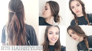 Quick & Easy Back To School Heatless Hairstyles