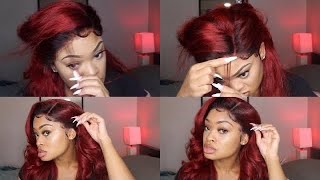 Lace Frontal Wig Install | Step By Step With Baby Hair Tutorial For Beginners