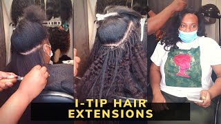 I-Tip / Microlink Hair Extensions With Raw Burmese Hair