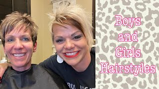 Women’S Short Haircut & Color - Pixie Haircut Videorama
