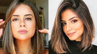 10 Amazing Medium Haircuts For Ladies  Beautiful Hairstyles For Women 2019