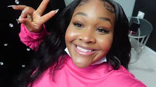 4X4 Lace Closure That Looks Like A Frontal ! -Birthday Hair Vlog-