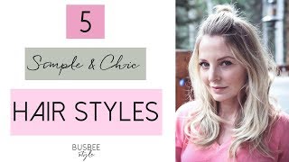 5 Simple & Chic Hair Styles | Beauty Over 40
